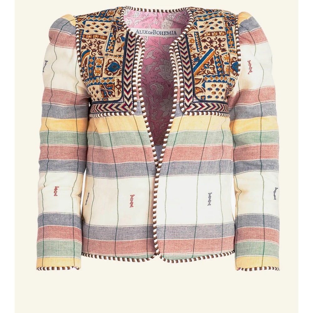 Alix of Bohemia Hudson Striped Jacket